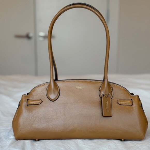 Coach Empire Carryall 34 in Honey Brown (NWT) - Picture 4 of 4